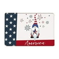 thumbnail image 2 of GFHFTJ 4Th Of July Decorations for Home,Patriotic Welcome Doormat Vintage American Elements Doormat Non-Slip Rubber Vintage Linen Floor Mat for 4Th Of July Independence Day Indoor Outdoor Home, 2 of 8