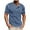01 Blue, variant on Awdenio Men Shirts Henley Shirts Long Sleeve Casual Basic T-Shirt Fashion Cotton Button Soft Tee Shirts