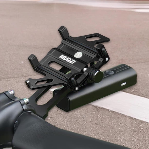 Soporte para teléfono DYNWAVEMX Manillar de bicicleta Ajustable Resistente Negro