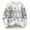 Blanc, variante sur LUOGENLI Chandail pour Homme à Fermeture Éclair Jaune Col Rond Manteau en Tricot pour l'Hiver Motif Design Chandail Décontracté Tricot pour Jeunes Adultes Confortable et Stylé Chandail pour Homme à Fermeture Éclair 3X Noir Taille TTG