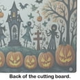 thumbnail image 4 of Papel Picado Skeletons Spooky Halloween Glass Cutting Board Large 12 in x 15 in, 4 of 5