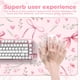 thumbnail image 3 of Alfombrilla de escritorio rosa Mouse Pad iCasso, 90 x 40 cm, antideslizante, 3 of 7