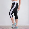 thumbnail image 5 of oqasdz Womens Leggings Drying Quick Elastic Tights Reflective Sports Workout Gym Running Yoga Pants XL, 5 of 7