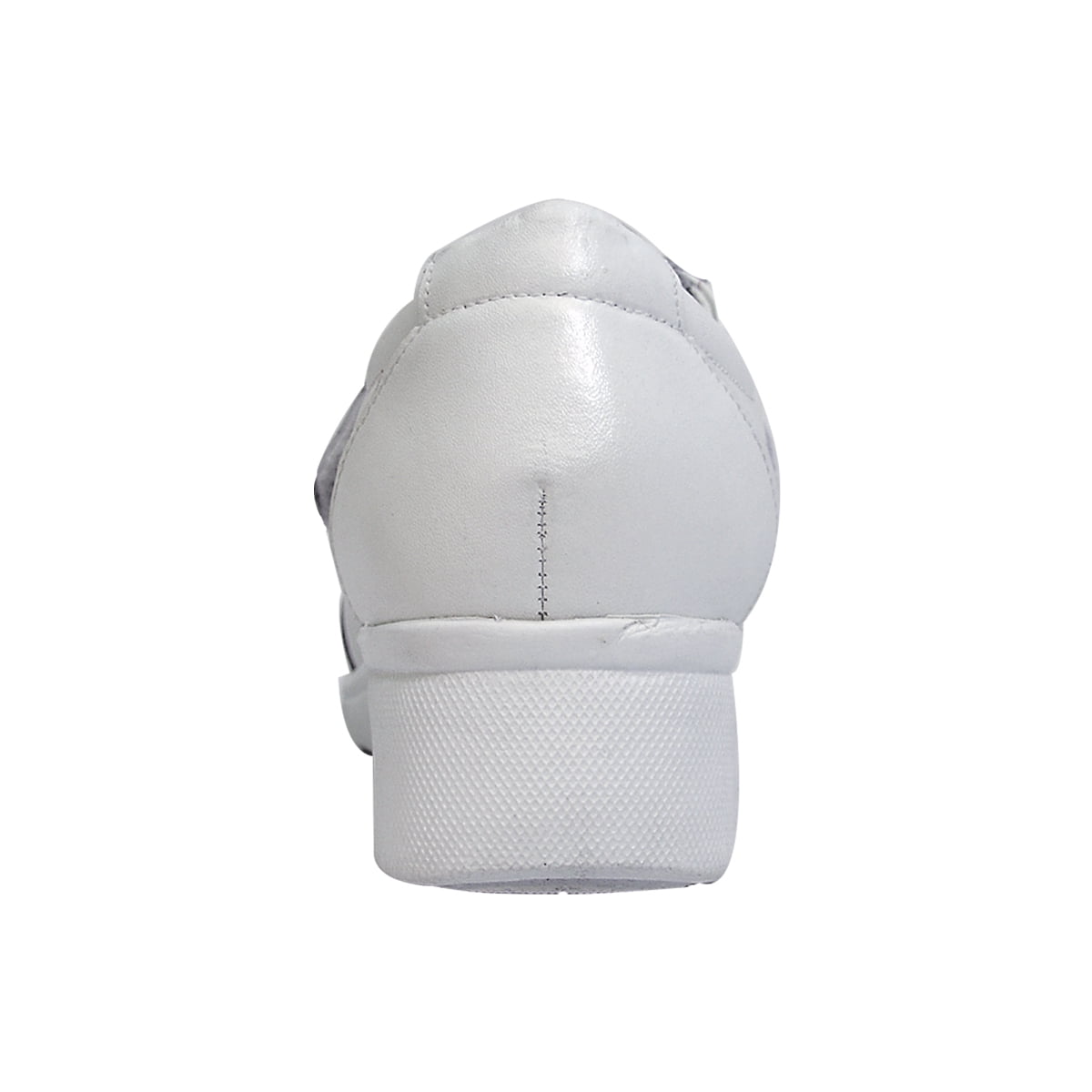 24 HOUR COMFORT Bonnie Wide Width Professional Sleek Shoe WHITE 9