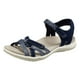 thumbnail image 1 of ¿Mujeres de los orígenes de la Tierra? Sandalias Sofia para Caminar Casual y Diario - Azul Marino - 9, 1 of 1