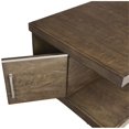 thumbnail image 3 of Progressive Furniture Downtown Wood Cocktail Table in Toffee Brown, 3 of 5