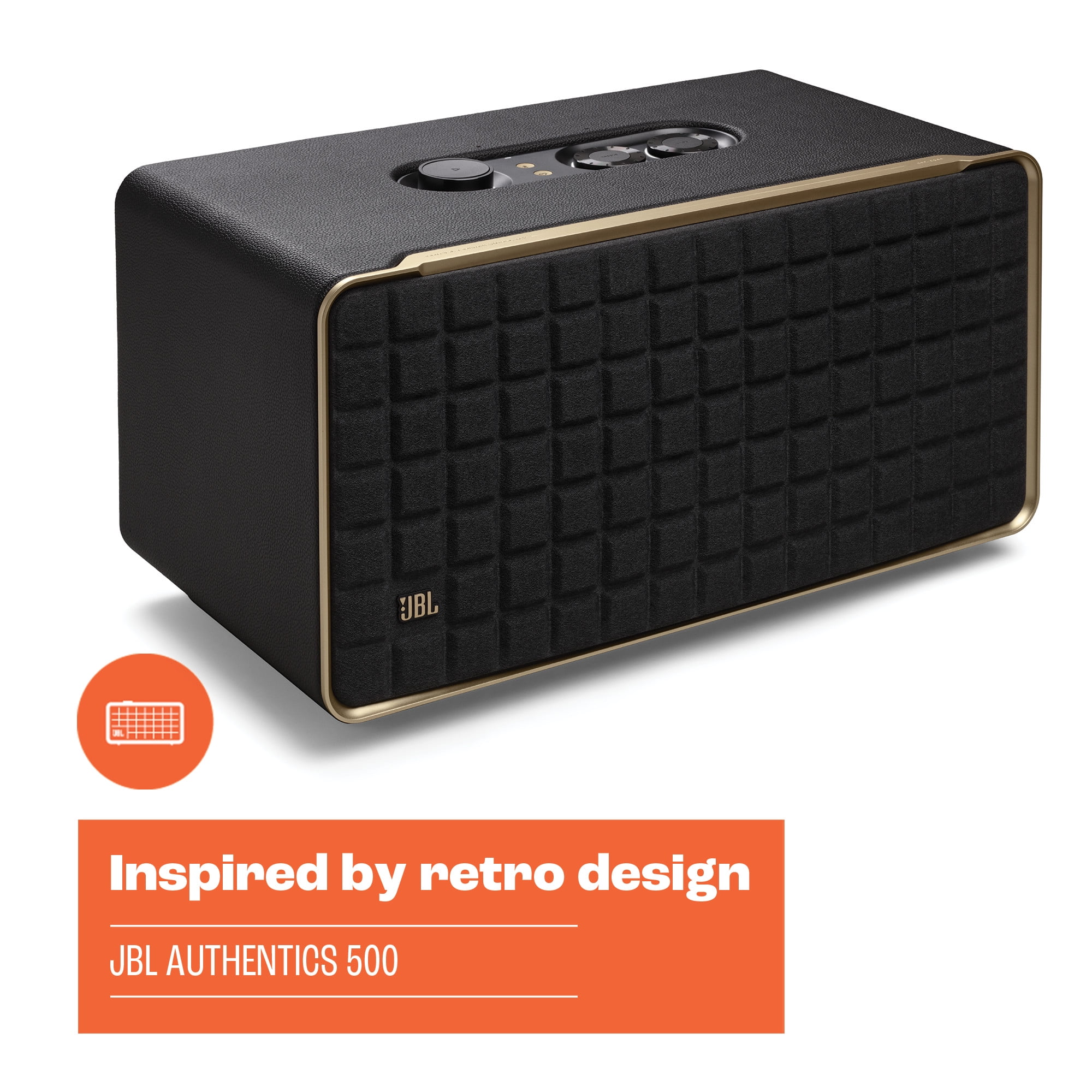 JBL Authentics 500 - Hi-fi Smart Home Music Speaker with Wi