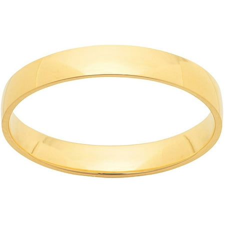 Women's 14kt Yellow Gold High-Polished Wedding Ring, 3mm