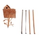 thumbnail image 2 of Estacas de jardín, estacas de jardín para pajareras, estacas abstractas para casa de pájaros, casa de pájaros de metal, resultados impresionantes, 2 of 8