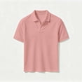 thumbnail image 6 of JTSRKL Mens Wrinkle Texture Tees Short Sleeve V Neck Summer Beach Golf Shirts Crinkled Cooling Lightweight Breezy Relaxed Pullover Tops Pink S, 6 of 9