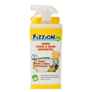 Fizzion Urine Pet Stain and Odor Destroyer 23oz Empty Spray Bottle with 2 Refills (Makes 46oz)