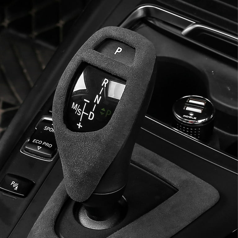 Alcantara Suede Wrap Gear Shift Knob ABS Trim Cover Car Sticker Decoración  Para BMW E90 E92 E93 E60 E61 F01 3 5 Series X1 X5 Von 26,49 €
