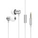 thumbnail image 1 of Auriculares internos con cable Stereo 3D Surround 3.5mm Auriculares universales para juegos de música Auriculares, plateados Speravity EL2708-04B, 1 of 2