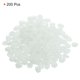 thumbnail image 3 of Uxcell 200 Pack Rocas Brillantes 0.51''-0.67'' Piedras Brillantes Decoración en la Oscuridad Piedras Luminiscentes Decorativas DIY Decorativas Blancas, 3 of 7