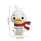 thumbnail image 3 of Duck Crochet Con Tarjeta Positiva Animal Peluche Muñeca Cumpleaños Navidad Holidación Hechor Lan Holdia Hecho A Mano, 3 of 8