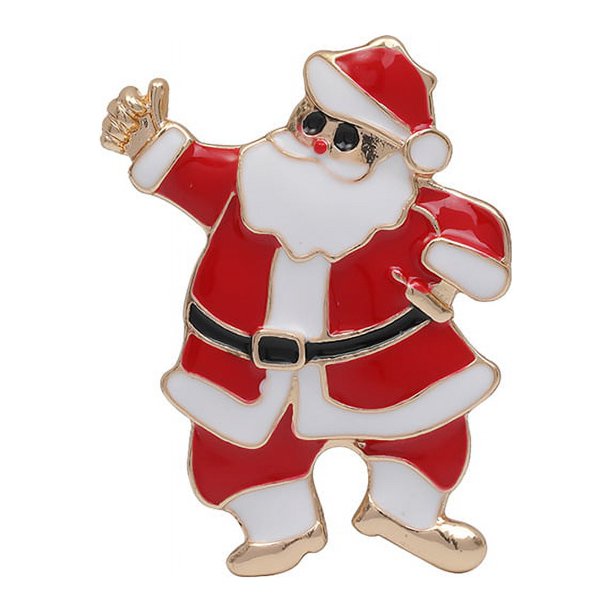Navidad INS ramillete de muñeco de nieve insignia de árbol de Navidad broche de goteo de Metal accesorios de ropa