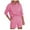 Pink, variant on Scyoekwg Two Piece Sets for Women 2025 Fall Outfits Sweatsuit Long Sleeve Tops Shorts Fashion Casual Matching Outfits Lounge Set (Brown,S)