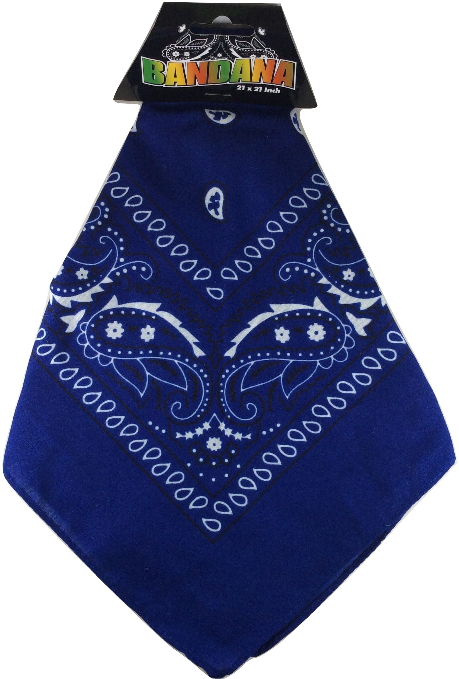 Bandana 21" x 21" Blue