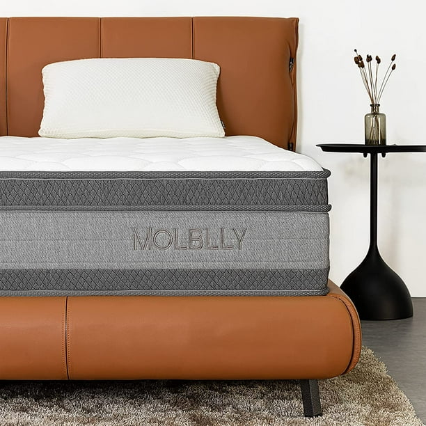 Queen Mattress 10 Inch CoolingGel Memory Foam and Individually Pocket