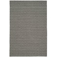 thumbnail image 2 of SAFAVIEH Montauk Corrine Geometric Cotton Area Rug, Ivory/Black, 5' x 7', 2 of 5