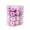 Pink, variant on White Plastic Christmas Shatterproof Hanging Ball Ornaments, 24 Count (1.6")