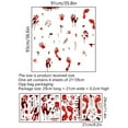 thumbnail image 2 of Halloween Window Clings Decorations,Bloody Handprint Footprint Halloween Wall Decal Floor Clings, Scary Halloween Decoration Window Stickers, 2 of 5