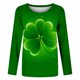thumbnail image 4 of Camiseta de manga larga con estampado de cuello redondo a la moda para mujer, blusas informales sueltas Fridja  czfsfas570, 4 of 5