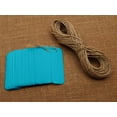 thumbnail image 3 of 100 Pcs Rectangular Shape Blank Tags Bonbonniere Wedding Favor Hang Tag with Free Natural Jute Twine - Colours Available, 3 of 7