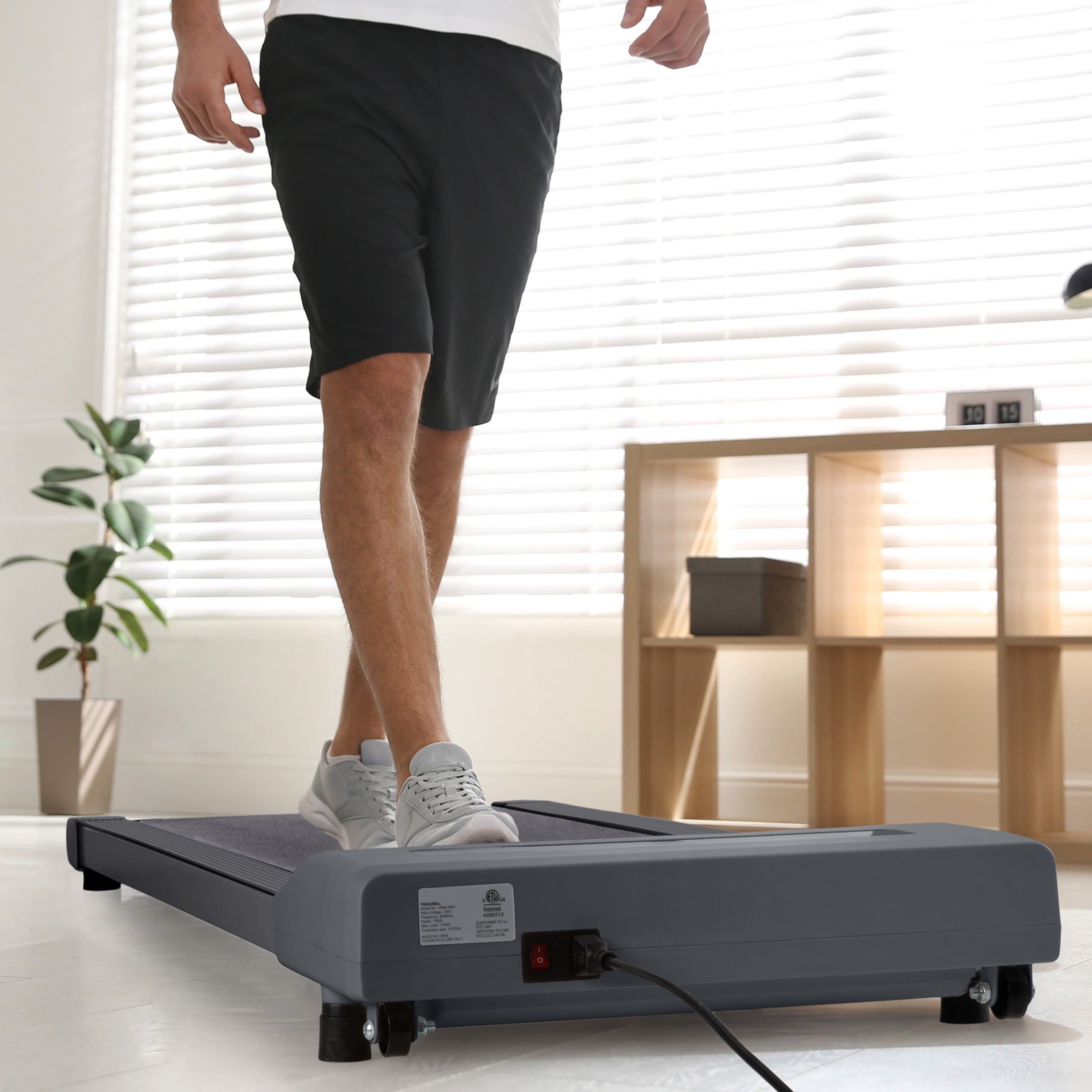 RAD Sportz Walking Pad - Portable Under Desk Treadmill, Gray