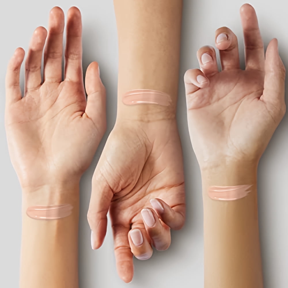 Maybelline Fit Me Dewy + Smooth Liquid Foundation Makeup with SPF 18, Buff Beige (Pack of 3)