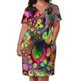thumbnail image 2 of Vestido de noche holgado con bolsillos para mujer prenda de lujo para fiesta, 2 of 6