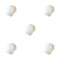 thumbnail image 3 of Thinsony Hip Hop Baseball Cap With Ring Decor For Stylish Look Cotton Ring Baseball Hat Fits All Head Shape Comfortable Chain White 5Set, 3 of 6