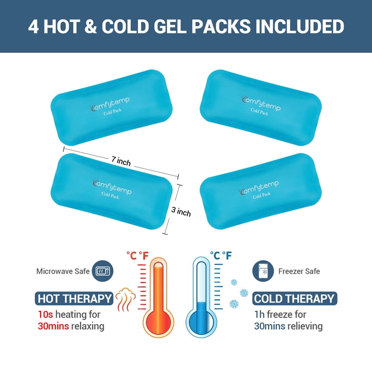 Reusable Face Ice Pack with 4 Gel Packs photo 5