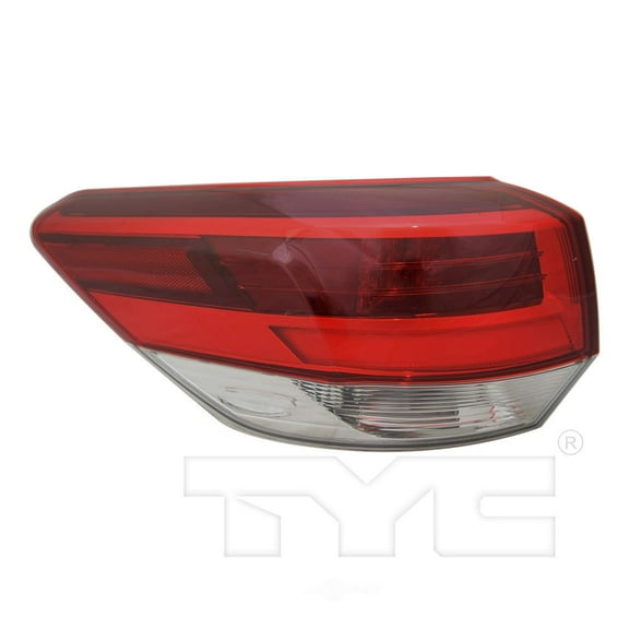TYC 11-6978-90-9 Capa Certified Tail Light Assembly Fits select: 2018-2019 TOYOTA HIGHLANDER SE/XLE