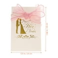 thumbnail image 2 of 1 Set Wedding Vows Cards Bow Wedding Swearing Oath Cards Wedding Supplies, 2 of 8