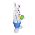 thumbnail image 3 of 6.2FT Easter Blow up Bunny Holding Easter Egg Inflatable Yard Decorations Giant Bunny with LED Lights for Holiday Party Indoor Outdoor Decor, 3 of 9
