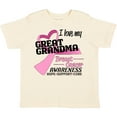 thumbnail image 3 of Inktastic I Love My Great Grandma- Breast Cancer Awareness- Hope, Support, Love Boys or Girls Toddler T-Shirt, 3 of 5