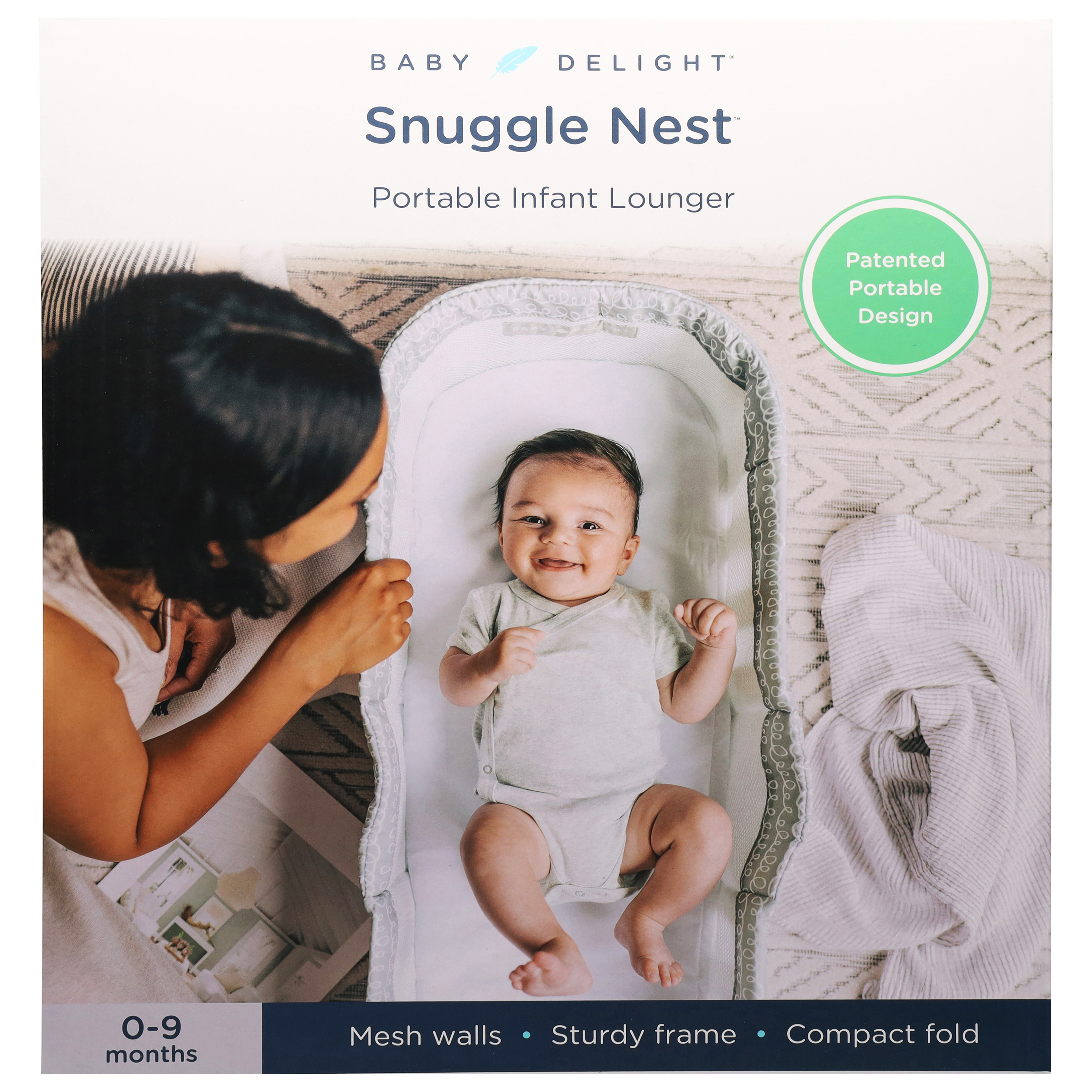 Baby Snuggle Nest Portable Infant Lounger | CoalaHola