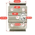 thumbnail image 4 of Southwest Wheel U-Bolt Kit for 2 3/8" Round Trailer Axle APUBR238BX, 4 of 4