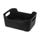 thumbnail image 4 of Caja De Almacenamiento De Plástico Caja de almacenamiento de plástico negro de 24 x 18 x 10,5 cm Rkxzt, 4 of 6