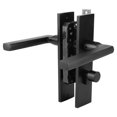 thumbnail image 2 of YLSHRF Door Lock Space Aluminum Home Security Bedroom Handle Lock With Keys Screw Black, 2 of 8
