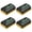 4 Batteries, variant on Kastar 1-Pack LP-E6NH EXP Type-C Rechargeable Battery Replacement for Canon LP-E6 LP-E6N LP-E6NH, EOS R5, R6, R6 Mark II, R7, 5D Mark IV, 6D Mark II, 7D Mark II Camera
