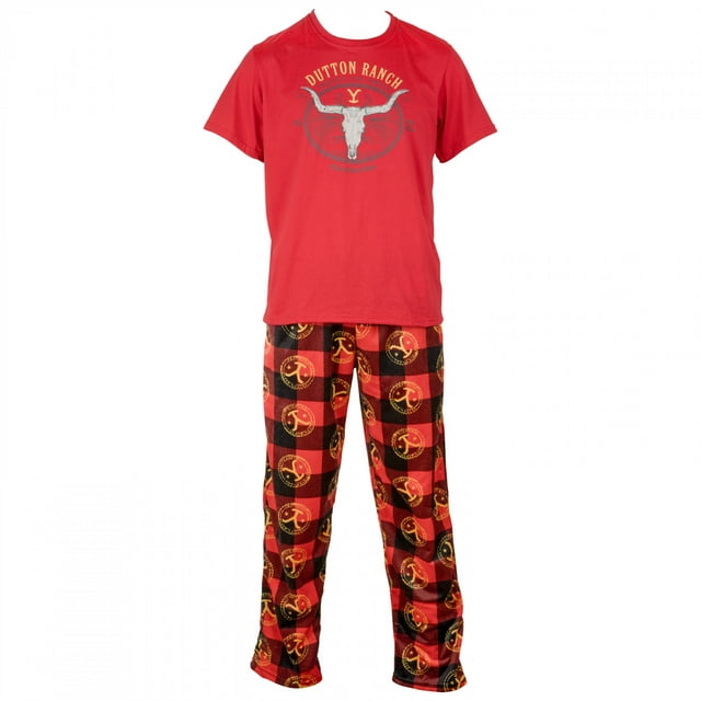 Yellowstone Dutton Ranch Logo 3-Piece Sleep Set-XLarge (40-42)