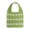 Green(white heart), variant on Crochet Shoulder Bags for Women Summer Beach Tote Bag Boho Knitted Handbags (Green)