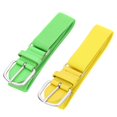 thumbnail image 6 of Ywmsfl Solid Color Baseball Belt Softball Waist Belt Adjustable Waistband Classical Elastic Waistchain Belt for Teenagers Adult, 6 of 13