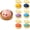 A Flower Confetti(random 1 Pcs), variant on Shark Dumpling, Dumpling Squish with Steamer Colorful Dumplings Stress Balls Stress Relief Fidget Sensory Dumpling Squishies for Holiday & Birthday Gifts Stretchy Desk Decor