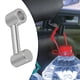 thumbnail image 1 of Elegante gancho para reposacabezas de coche, organizador de asiento trasero de material acero inoxidable, aleación de aluminio oculta para organizador Plata DYNWAVEMX Gancho para reposacabezas de coche, 1 of 8