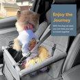 thumbnail image 5 of Portable Folding Pets Dogs Cats Car Seat Safe Carrier Beds Puppy Belt Bag Foldable Travel Hammock Pet Sleeping for Outdoor, 5 of 10