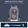 thumbnail image 5 of Backpack 12.9 *5.1 * 17.7 Inches Outing Backpack, Shopping Backpack, Travel Backpack Super Cool Owl, 5 of 7