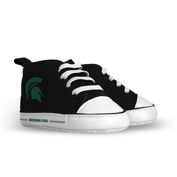 BabyFanatic Pre-Walkers High-Top Unisex Baby Shoes -  NCAA Michigan State Spartans